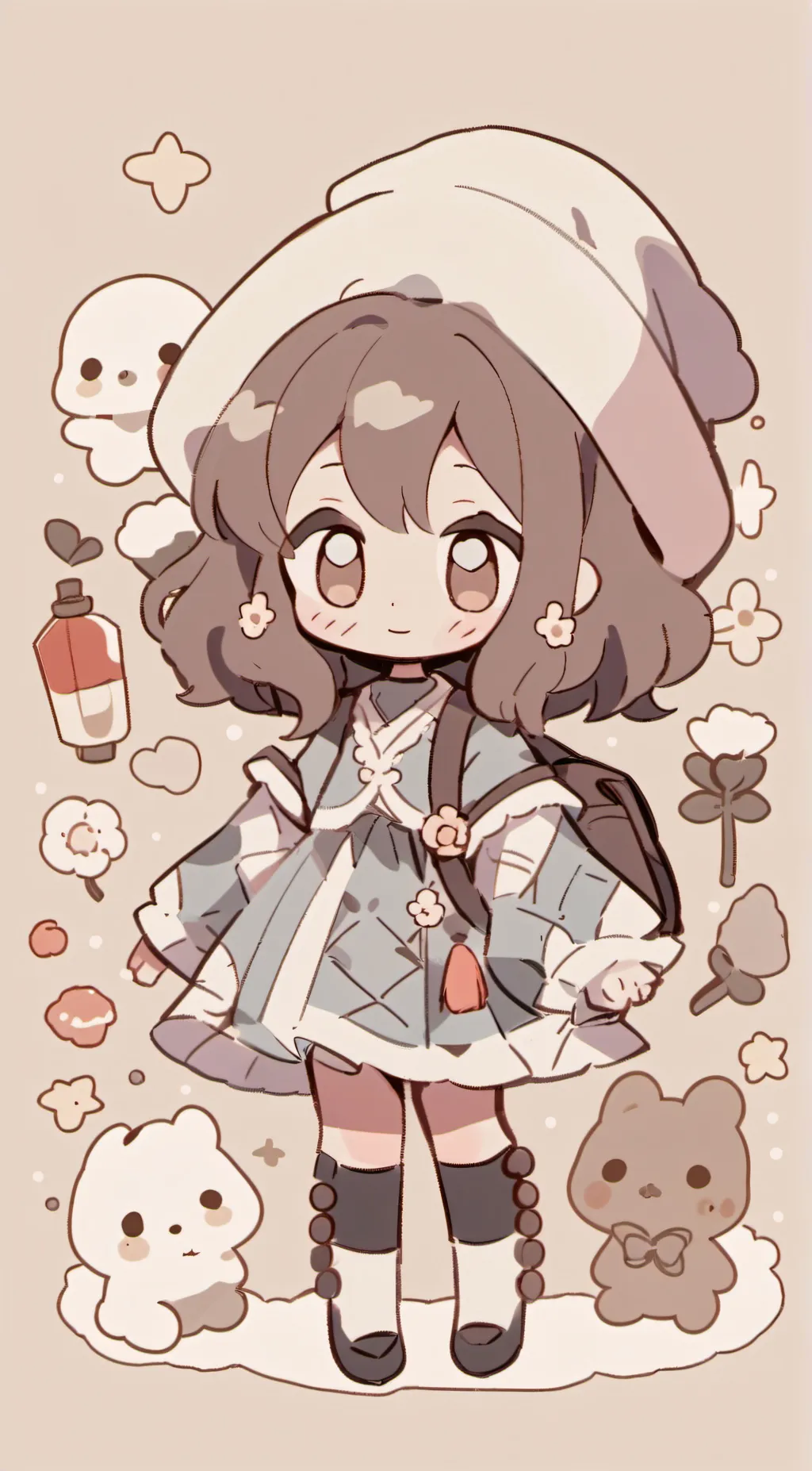 ai character: Your kid Vivane background