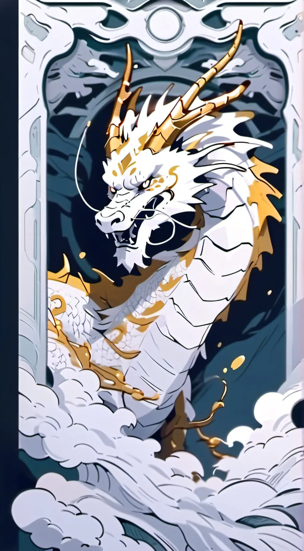 ai character: MHA dragon background