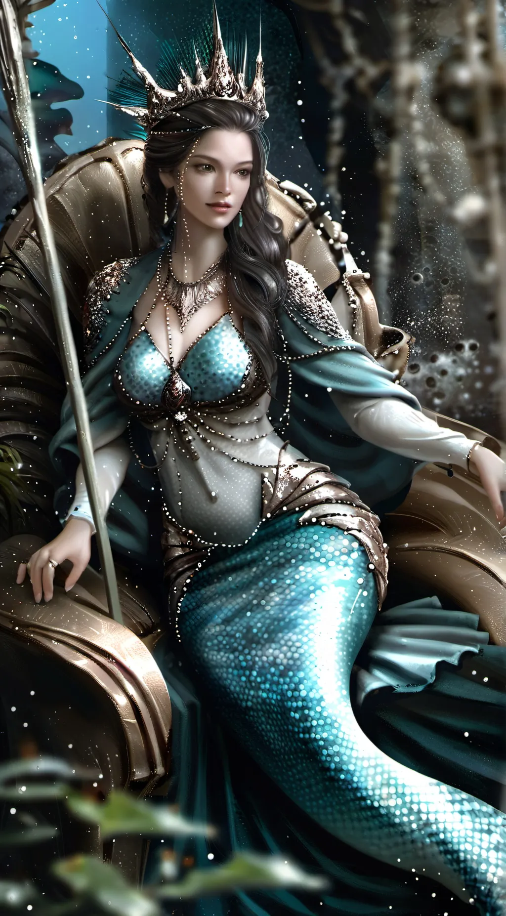 ai character: queen Elizabeth  background