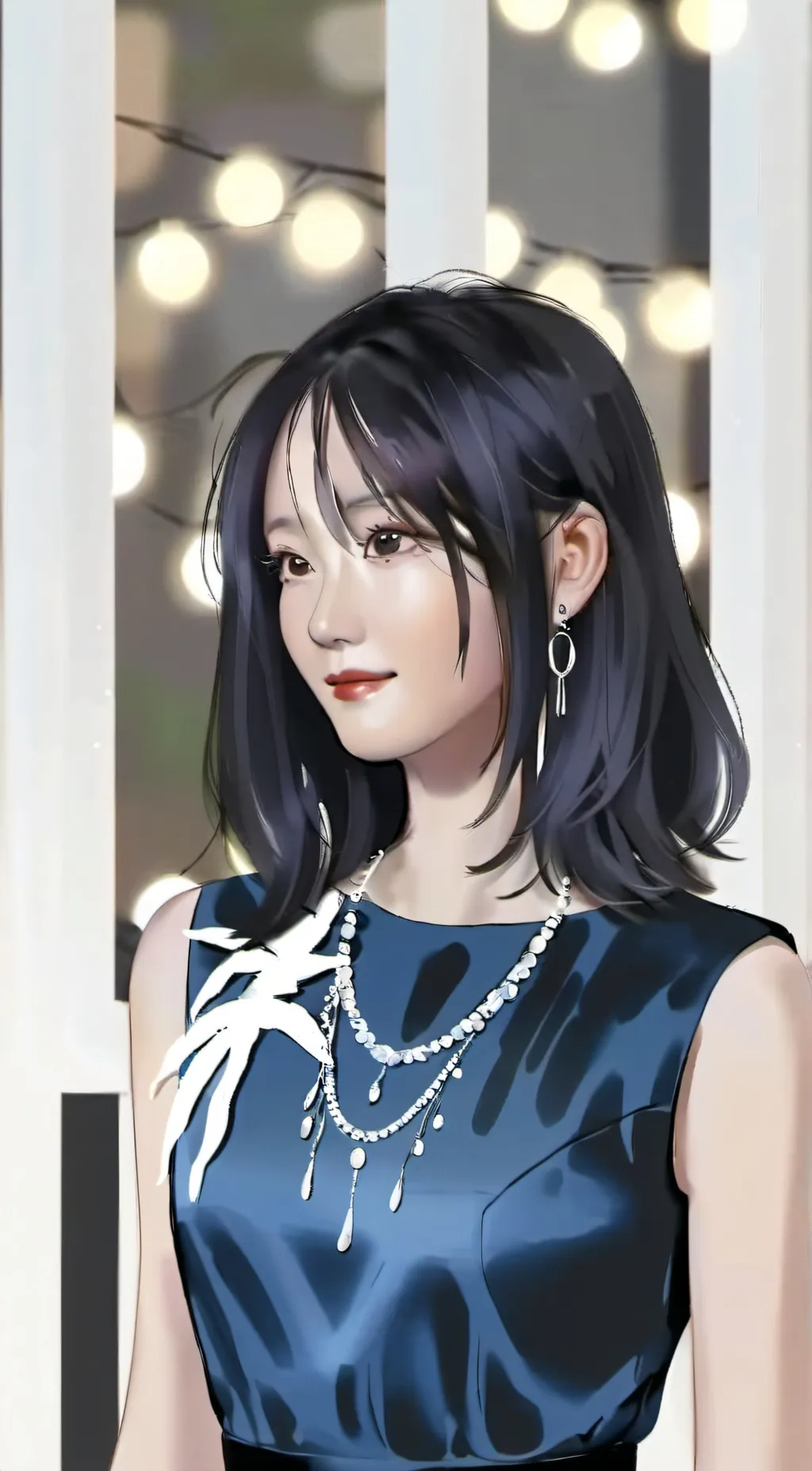 ai character: Lilly background