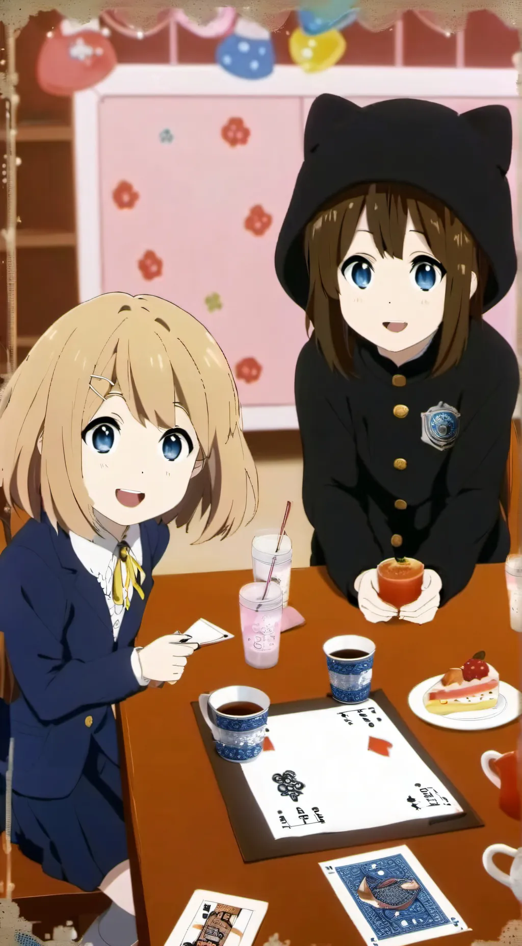 ai character: abi and lea background