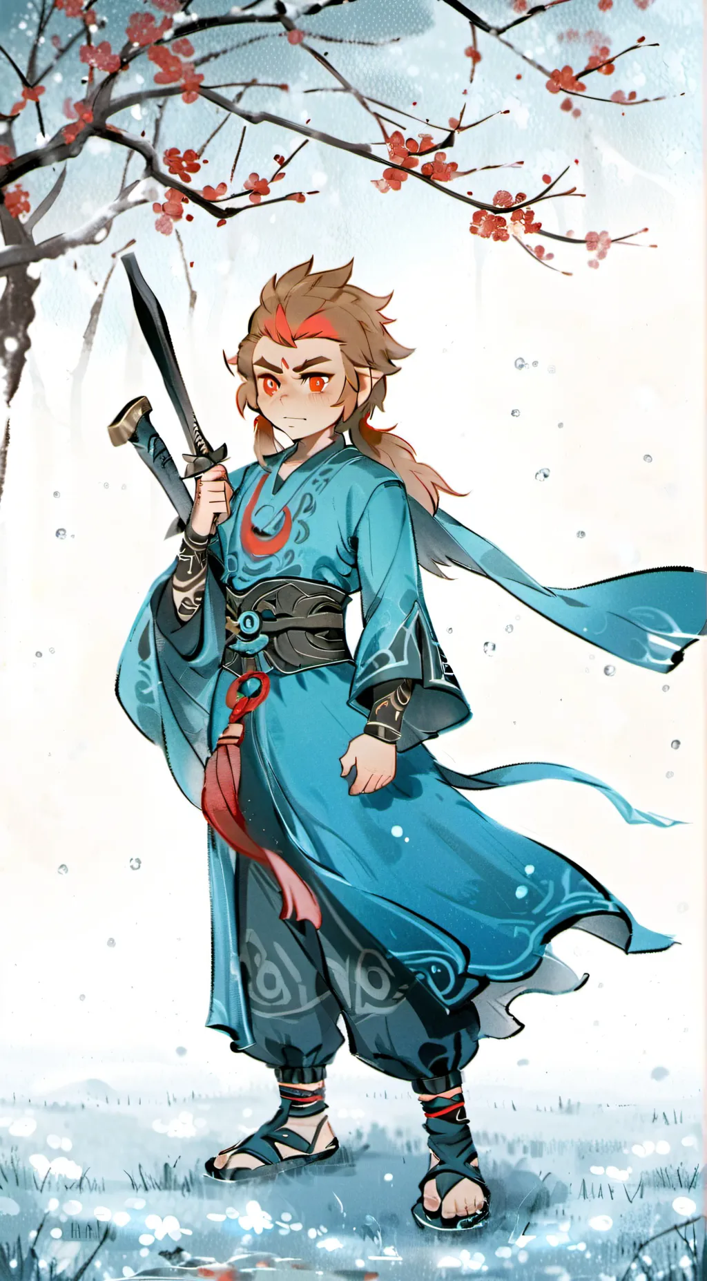 ai character: Wukong  background