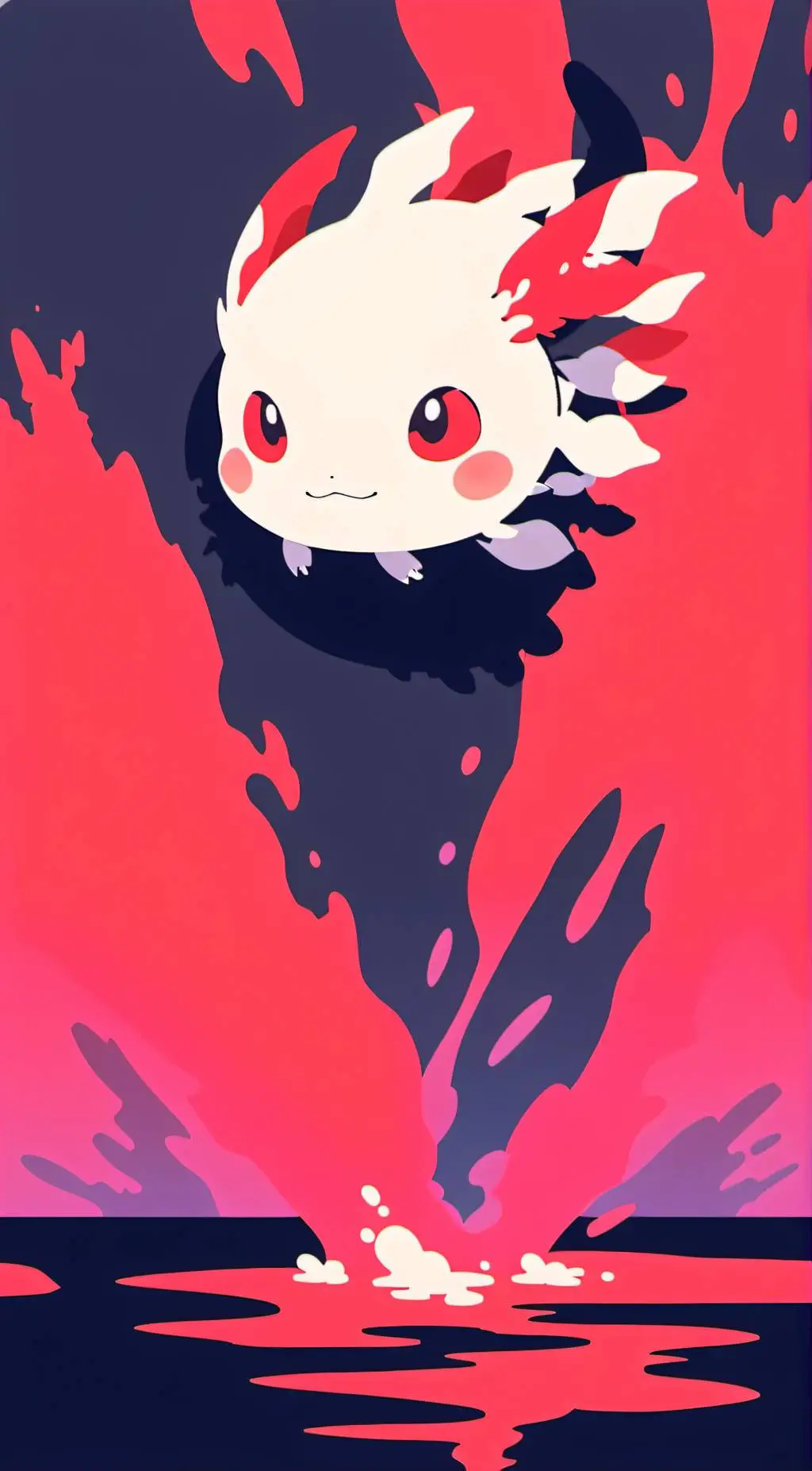 ai character: KinitoPET background