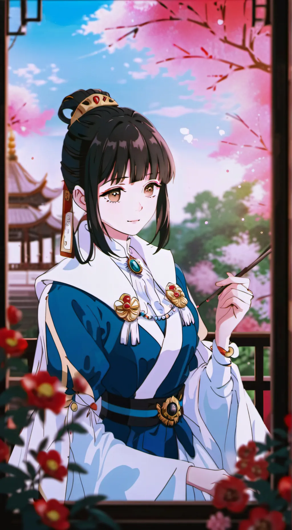 ai character: Kikao background