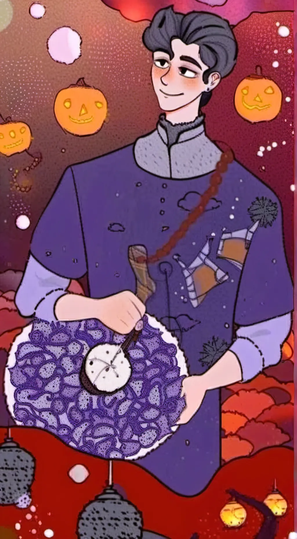 ai character: The Afton Family  background