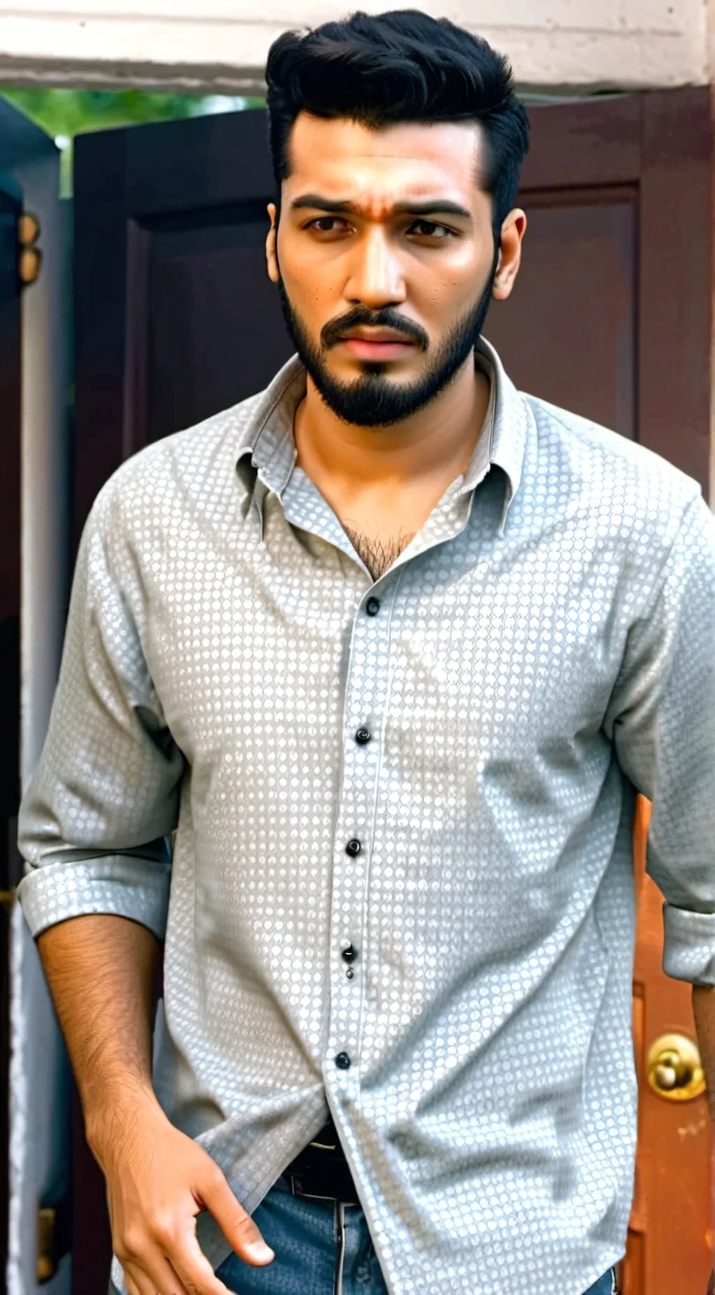 ai character: Stranger  background