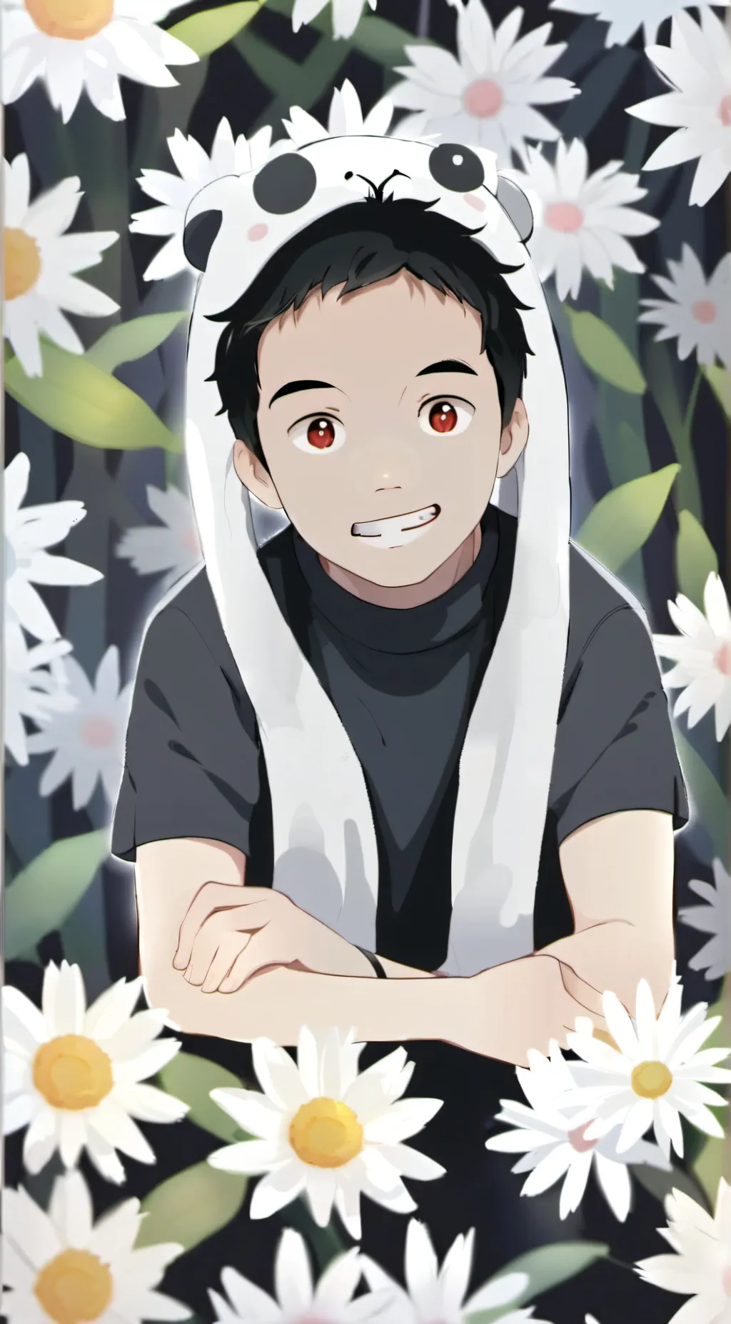 ai character: steamsim background