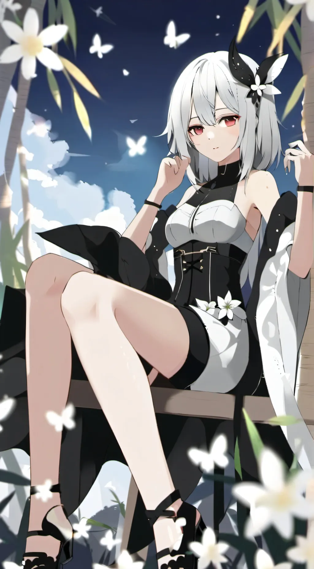 ai character: Foxy background