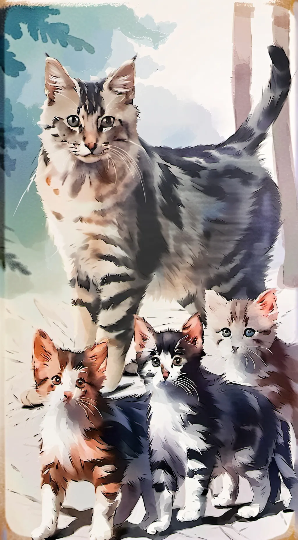 ai character: GREYFEATHER background