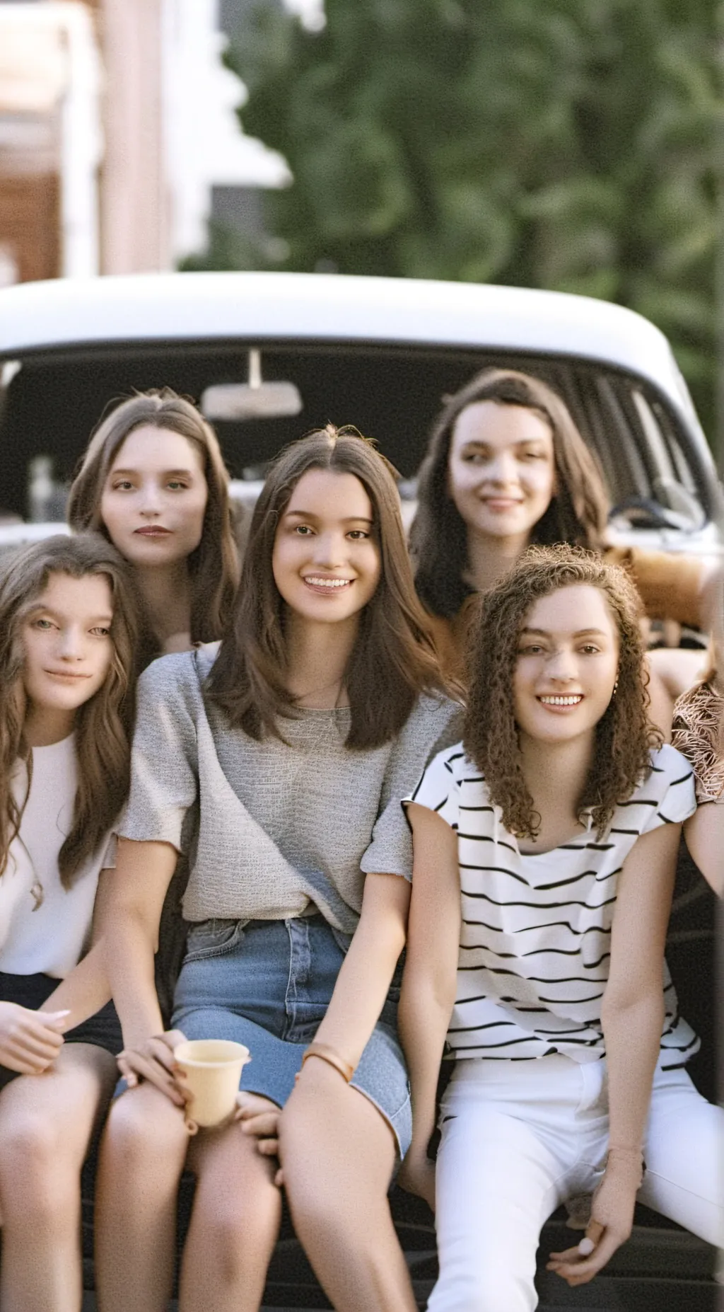 ai character: girls  background