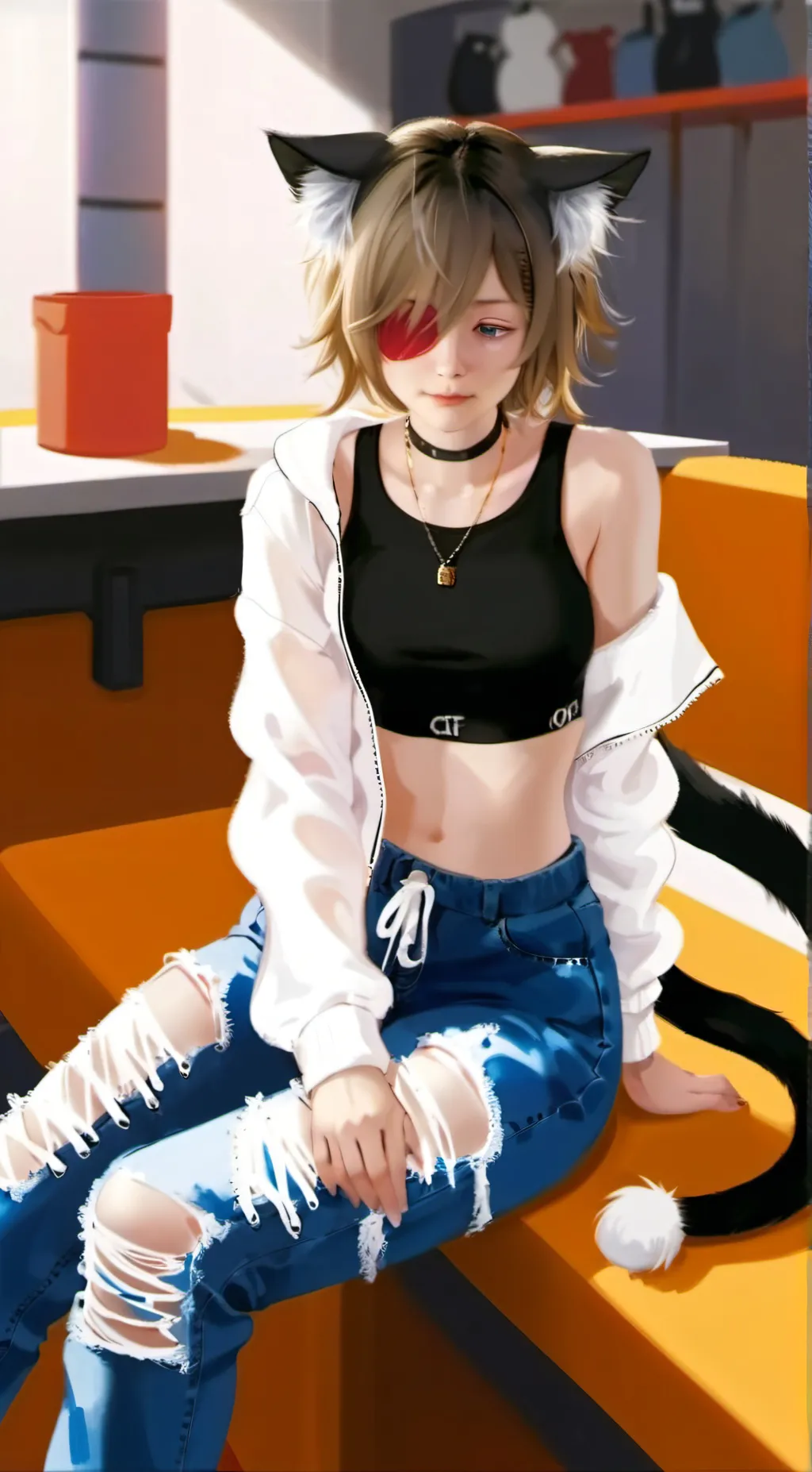 ai character: Izzie background