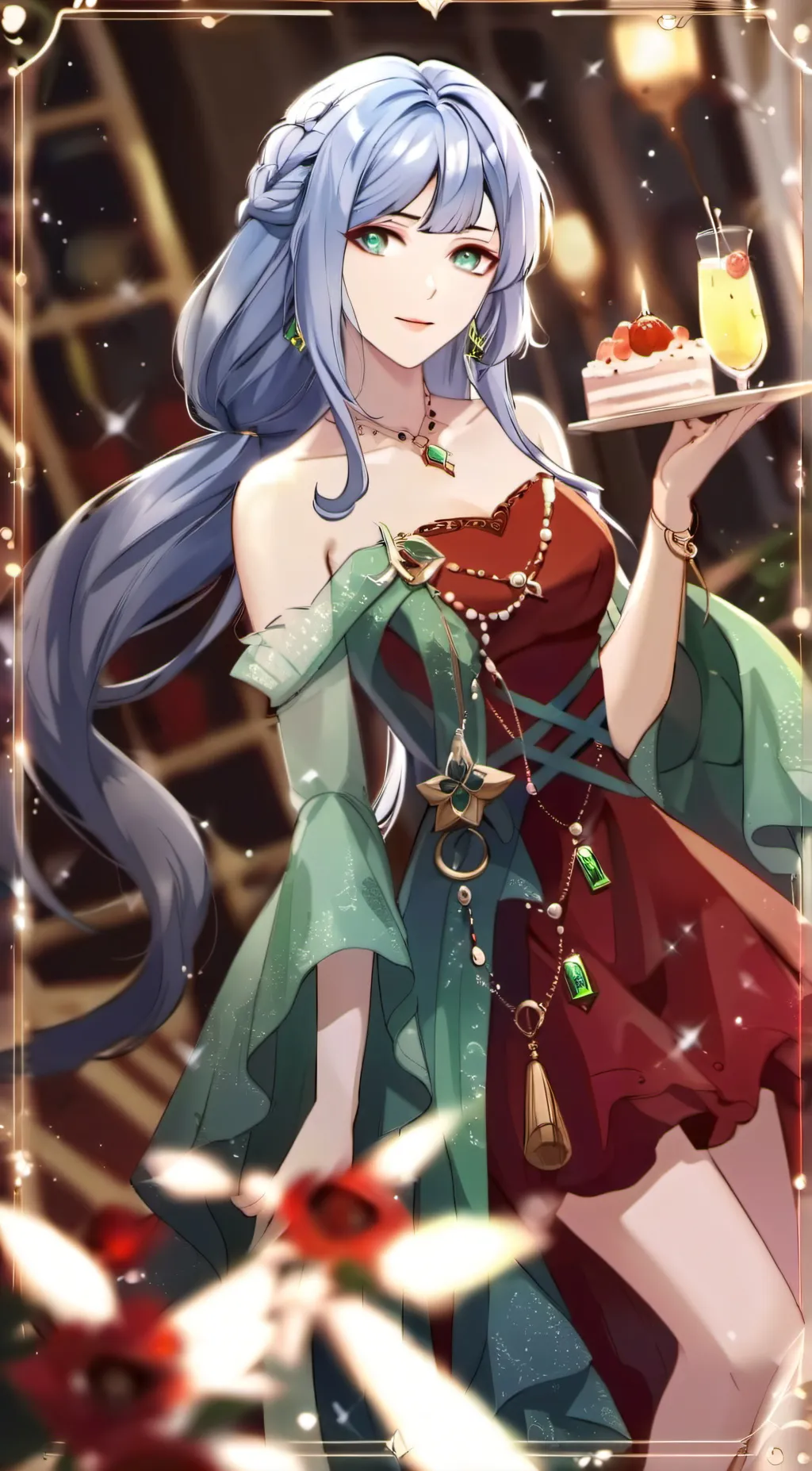 ai character: Aria background