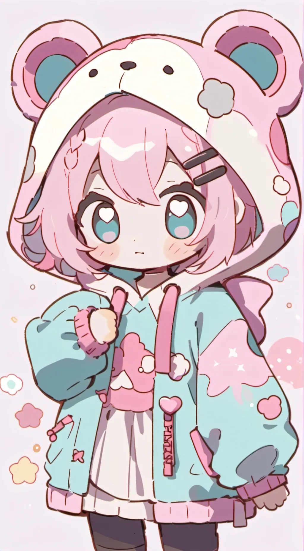 ai character: ♡Pinkia♡ background