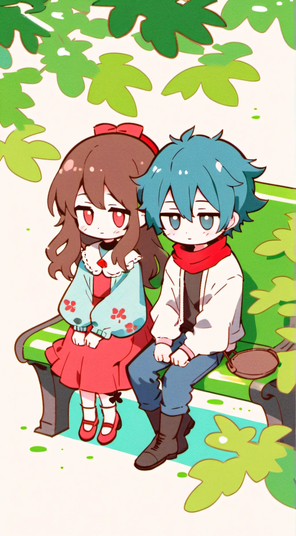 ai character: gf (from fnf) background