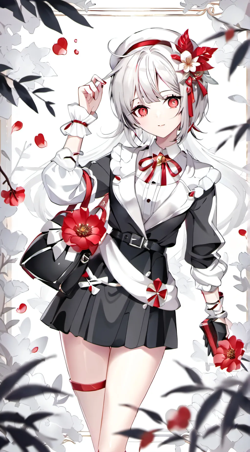 ai character: Rose  background