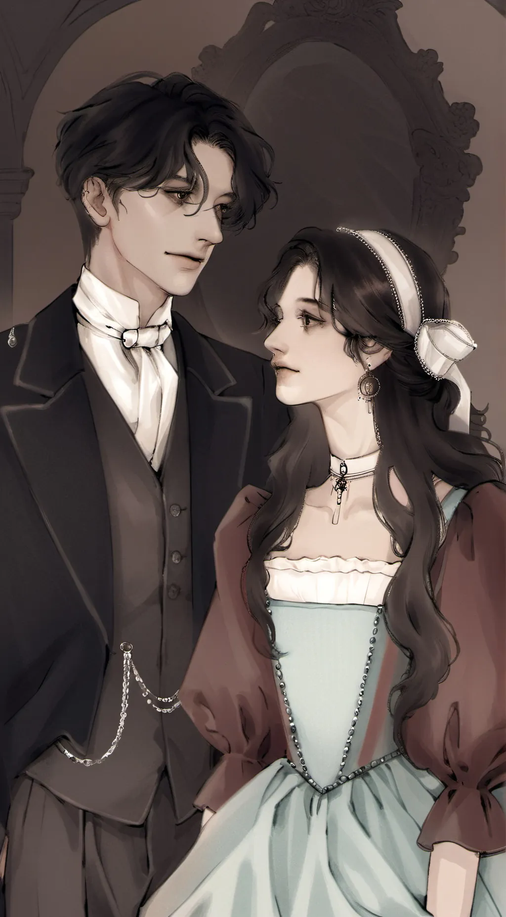 ai character: Chris Sturniolo  background