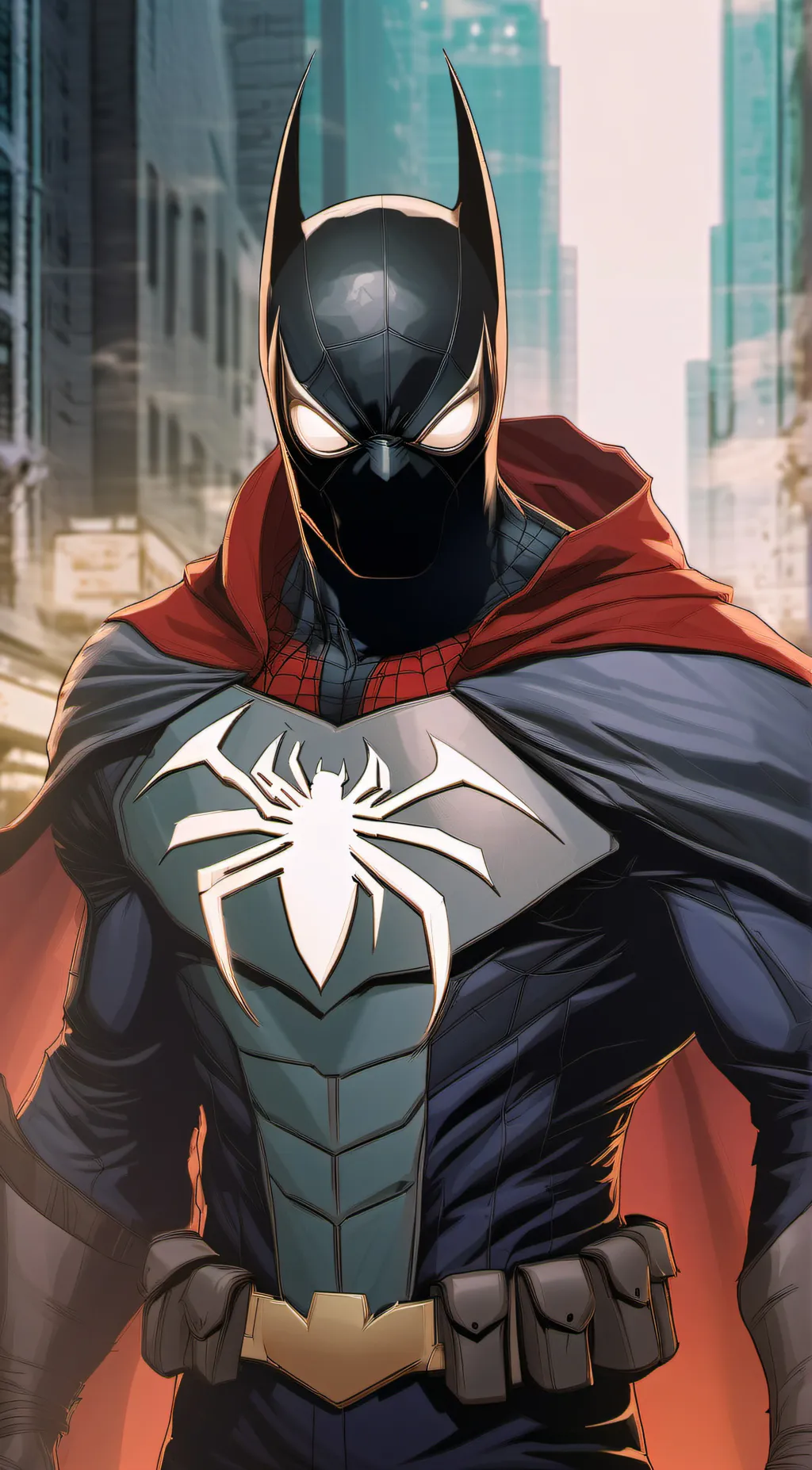 ai character: TheArachnidKnight background