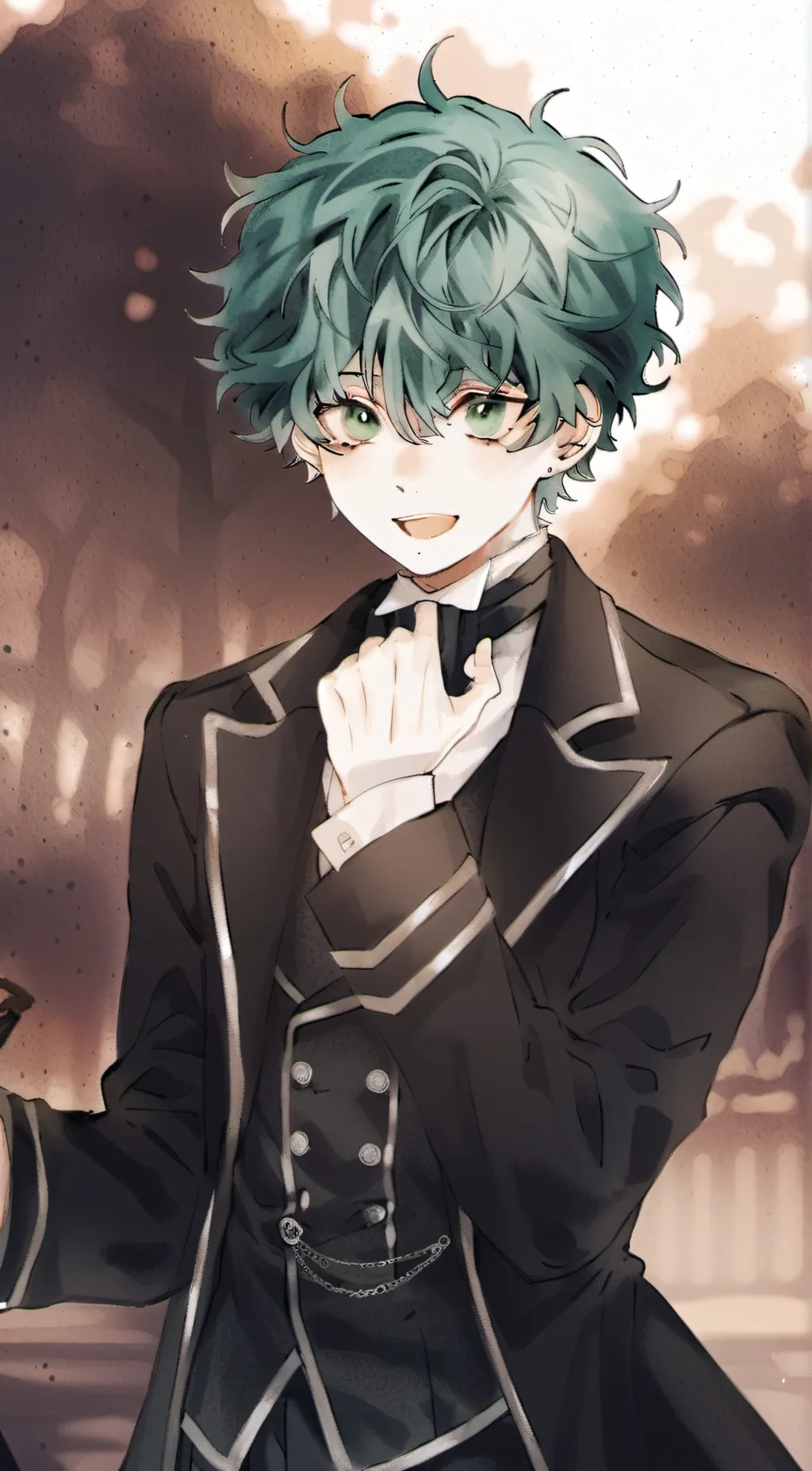 ai character: deku/izuku background