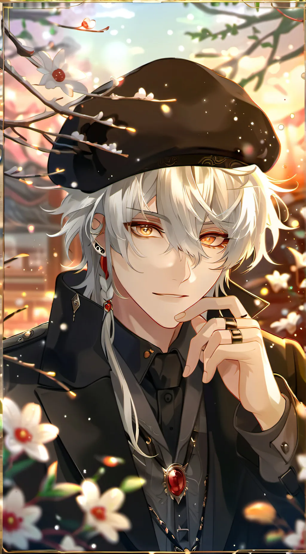 ai character: ☆kai☆ background