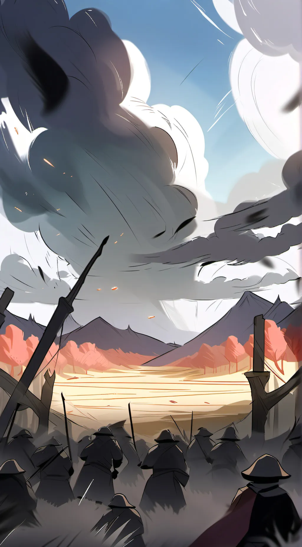 ai character: mha war background