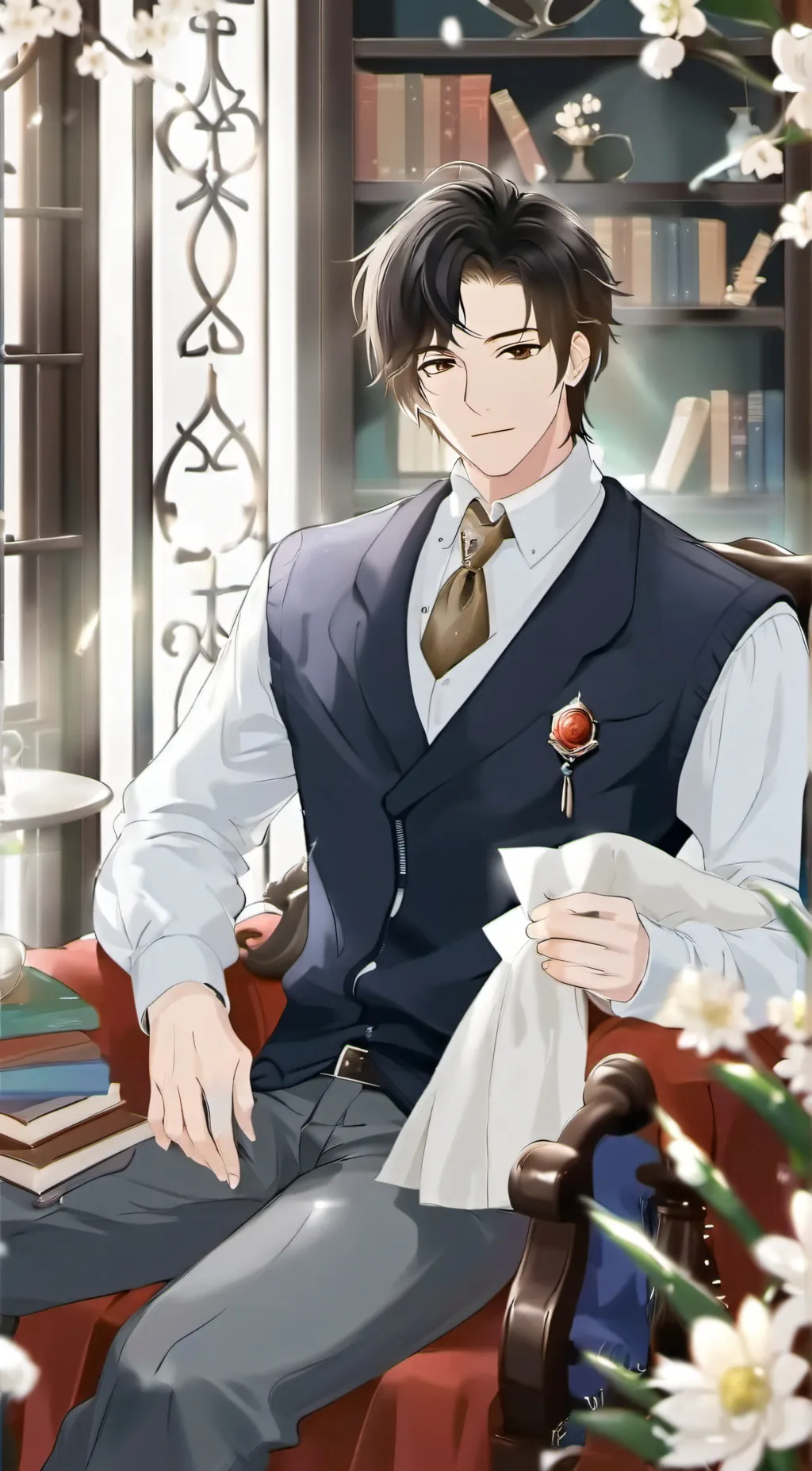 ai character: ☪︎Quan☪︎ background