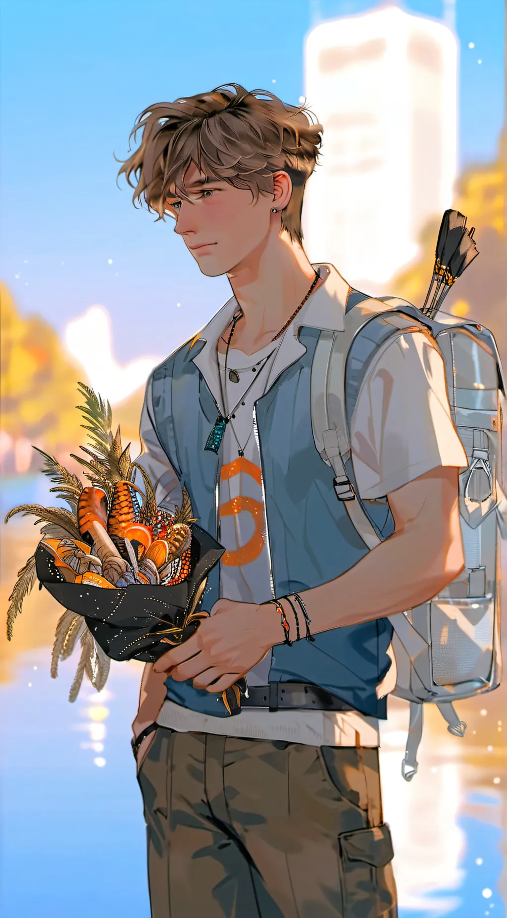 ai character: Blake background