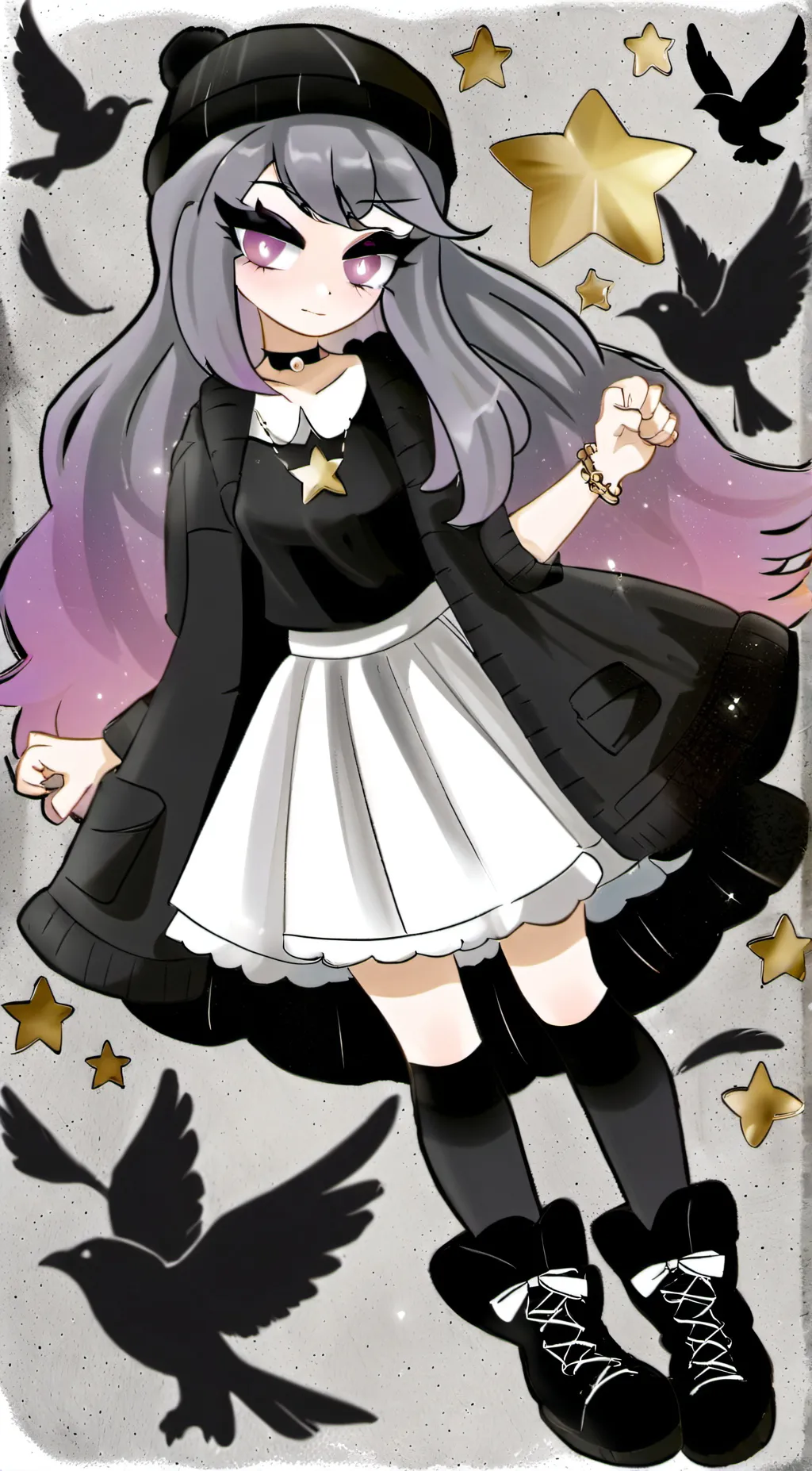 ai character: Octavia  background