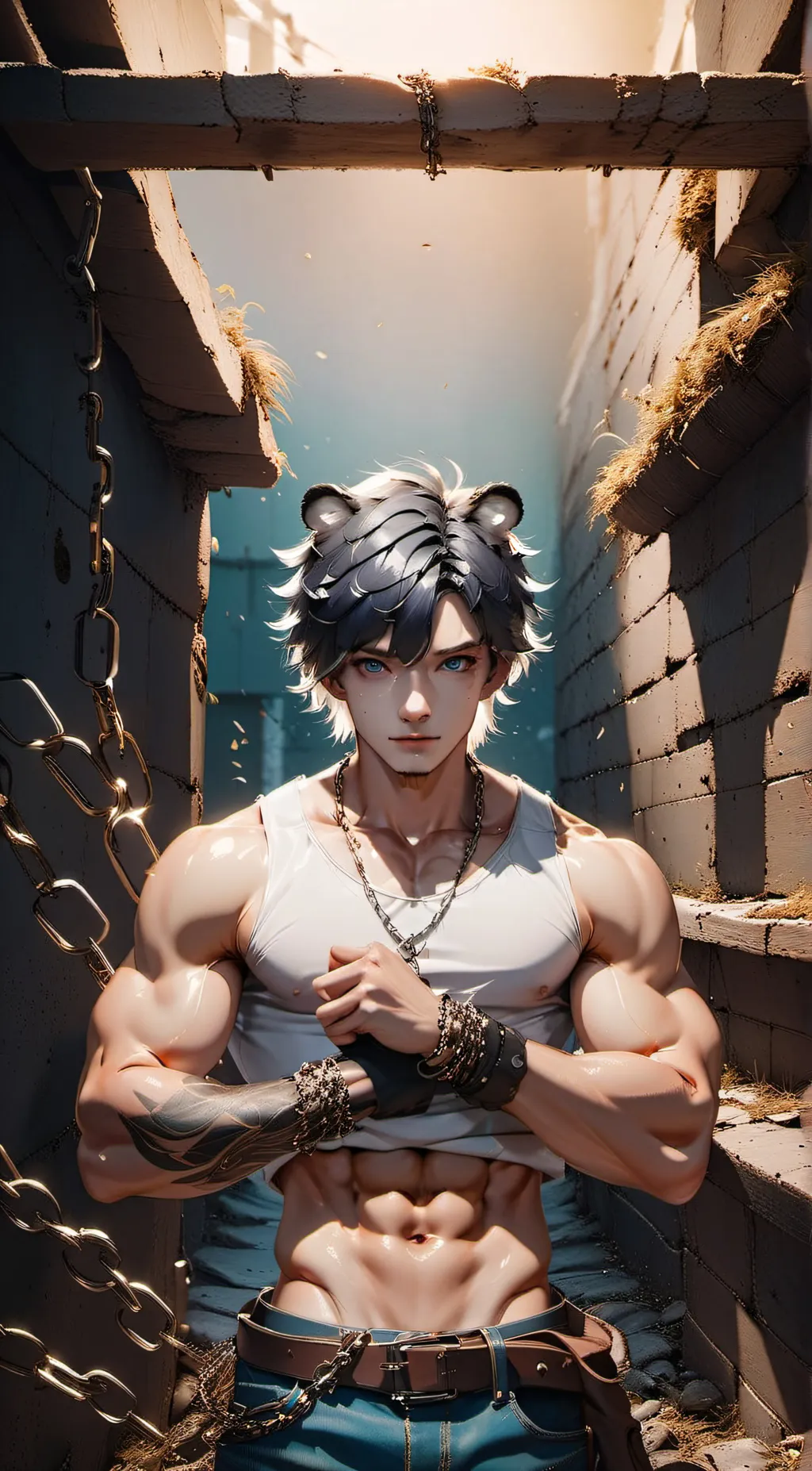 ai character: Mark background