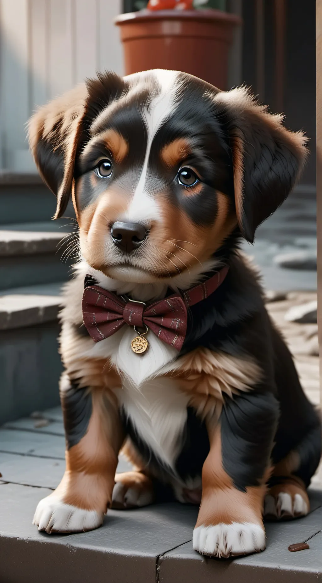 ai character: Puppy background