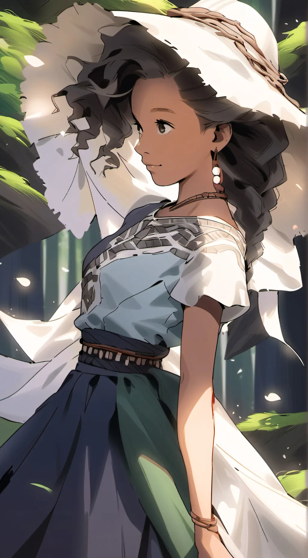 ai character: princess Diana background