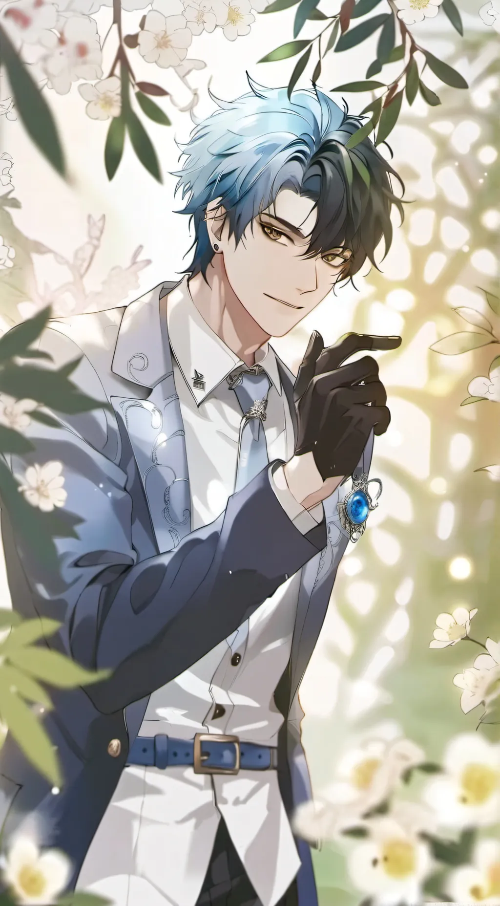 ai character: ✨(Krayan)✨ background