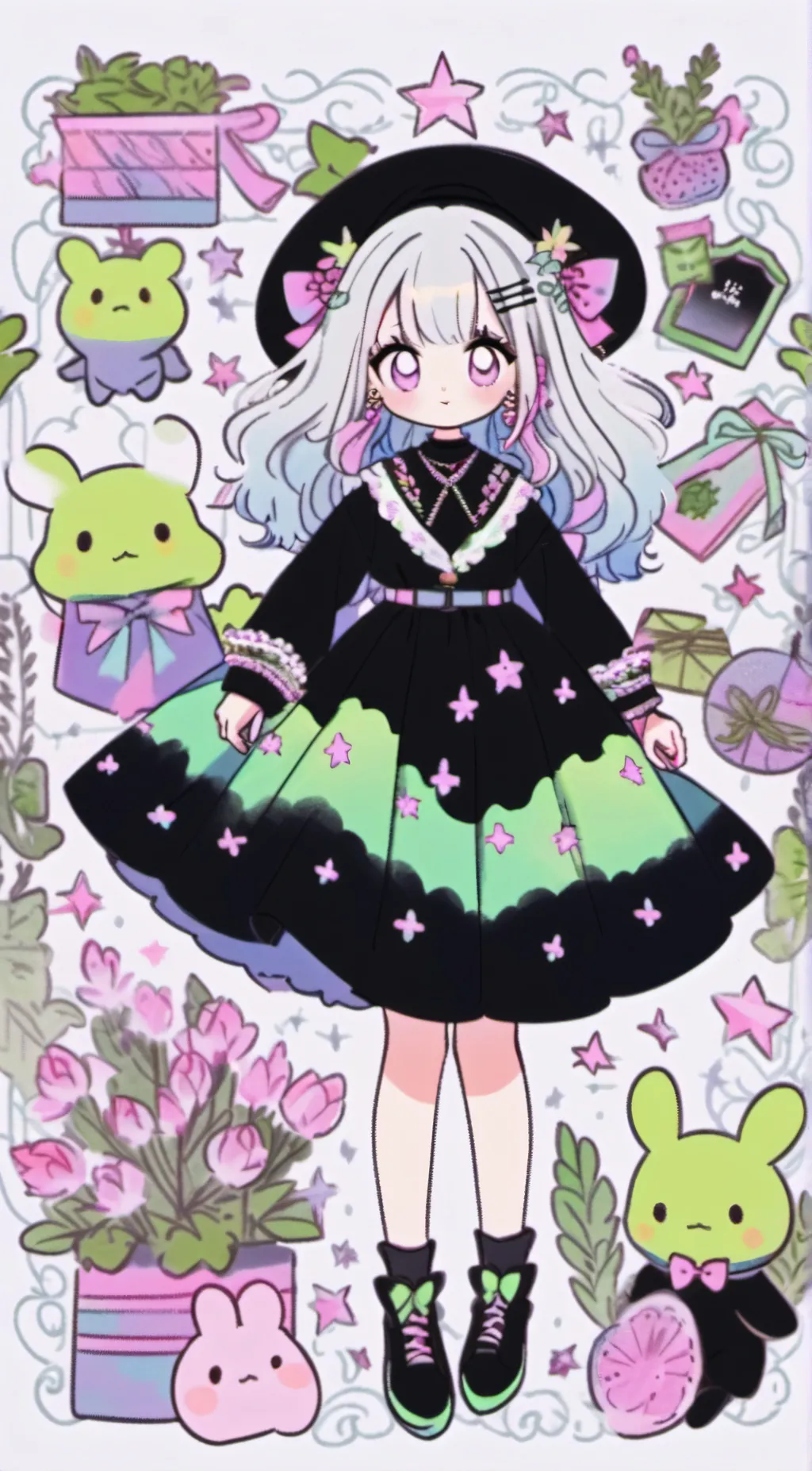 ai character: Jasmine background