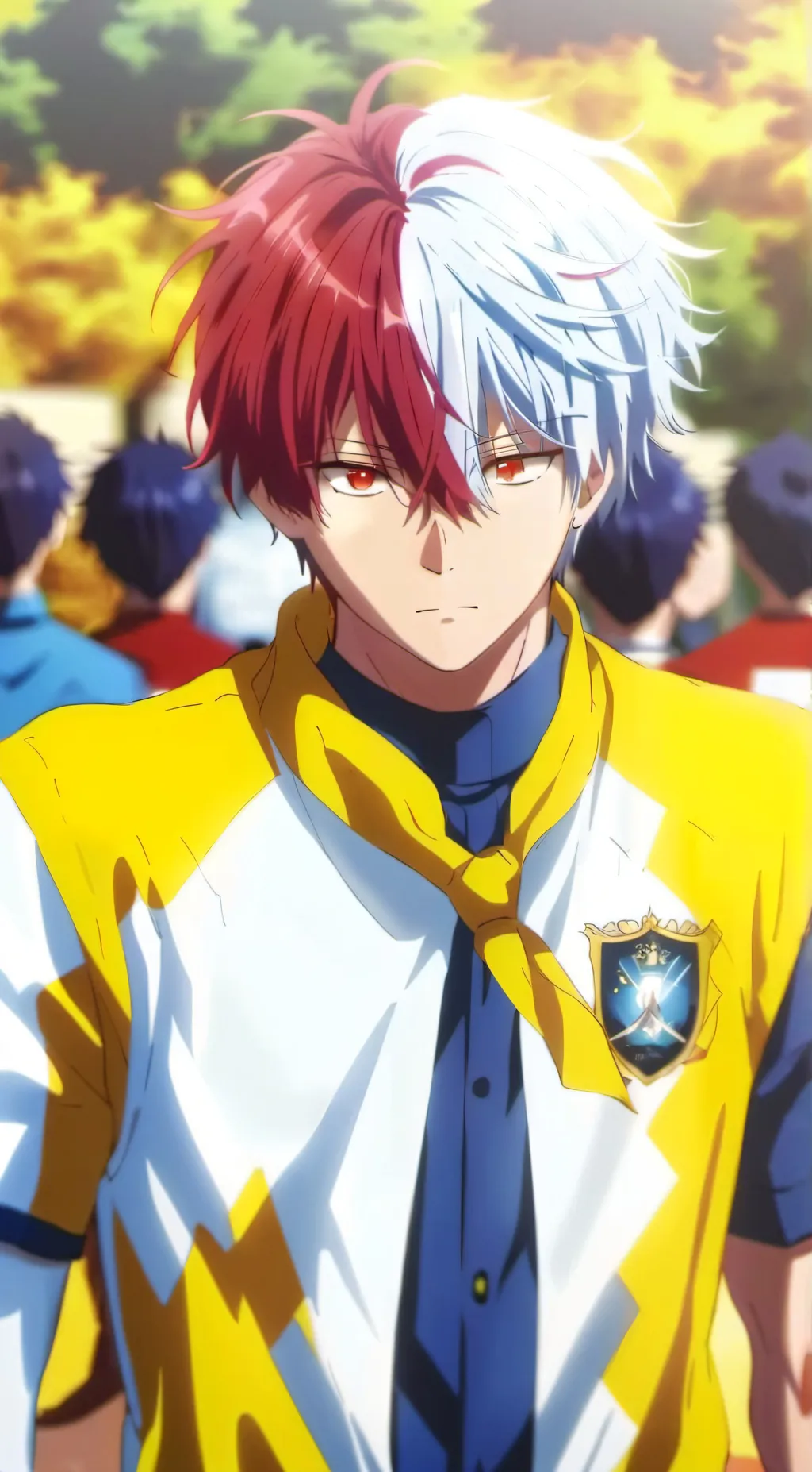 ai character: Todoroki  background