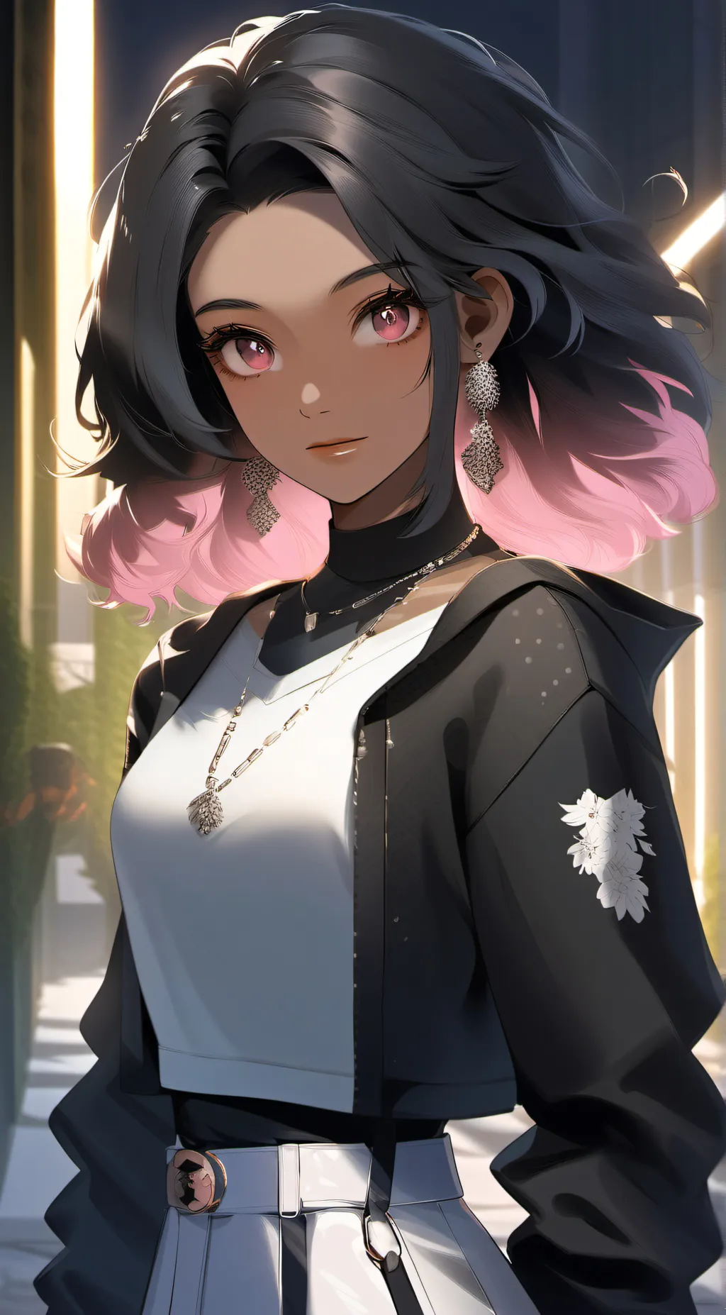 ai character: Snowdrop background