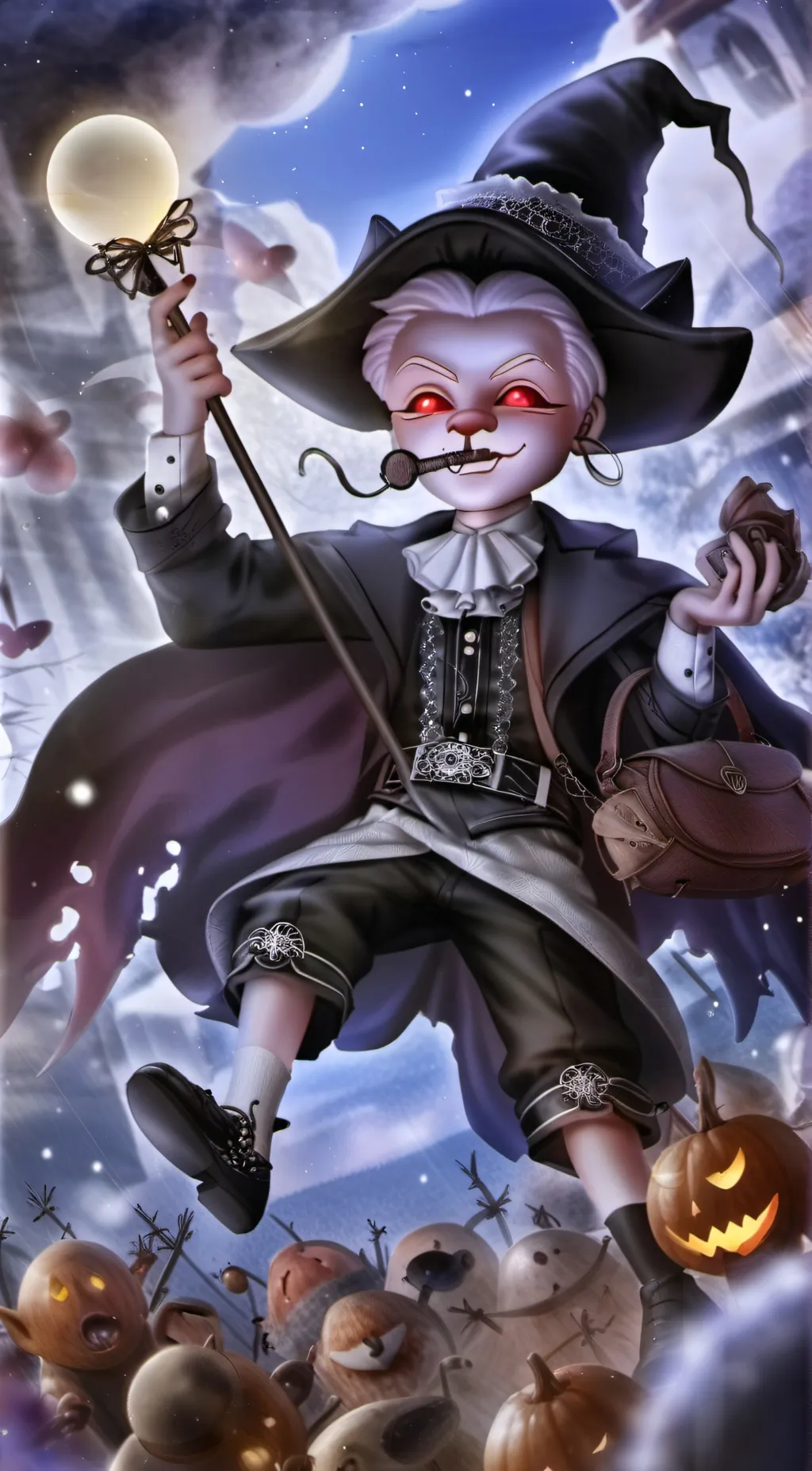 ai character: Catnap background