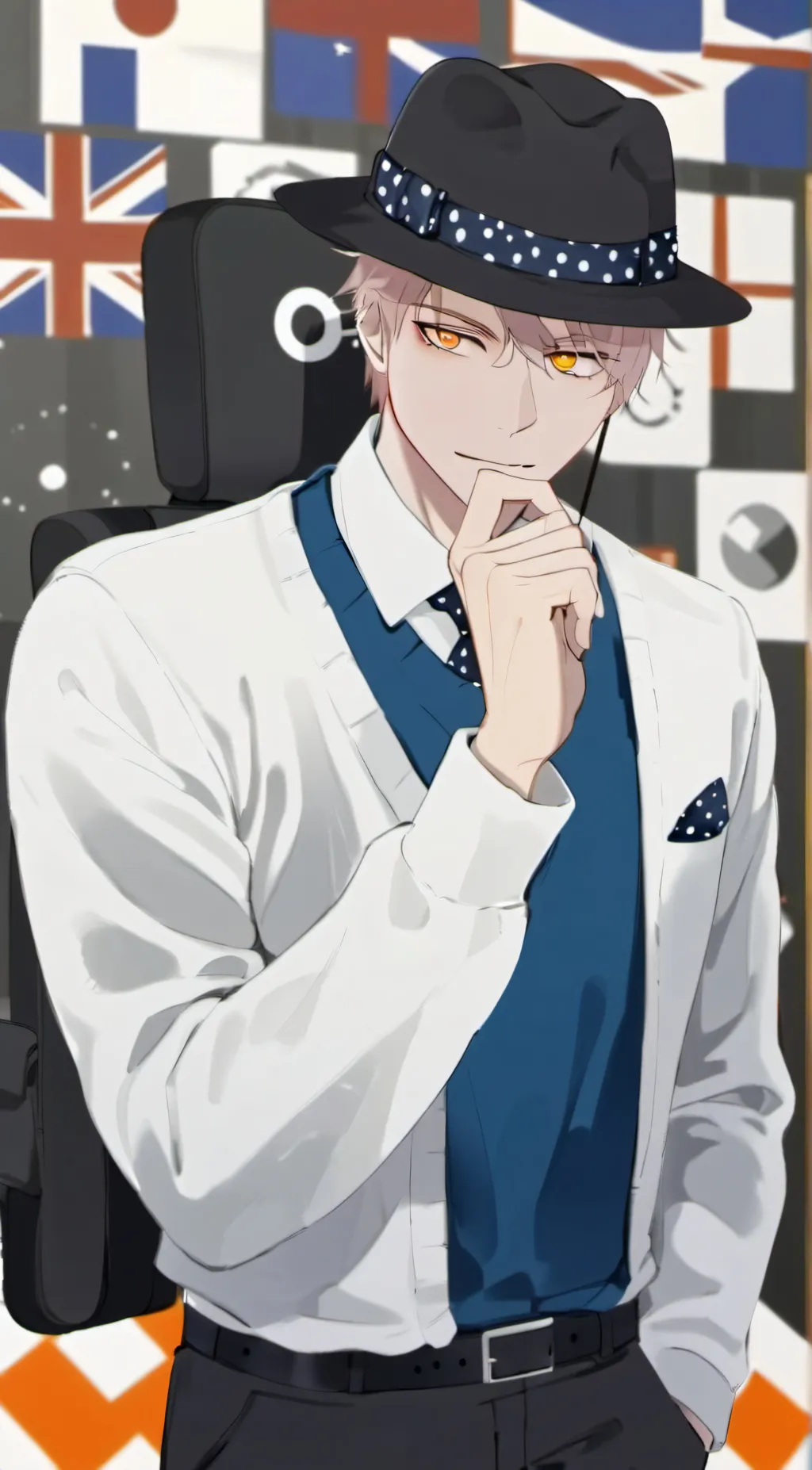 ai character: Britain(CH) background