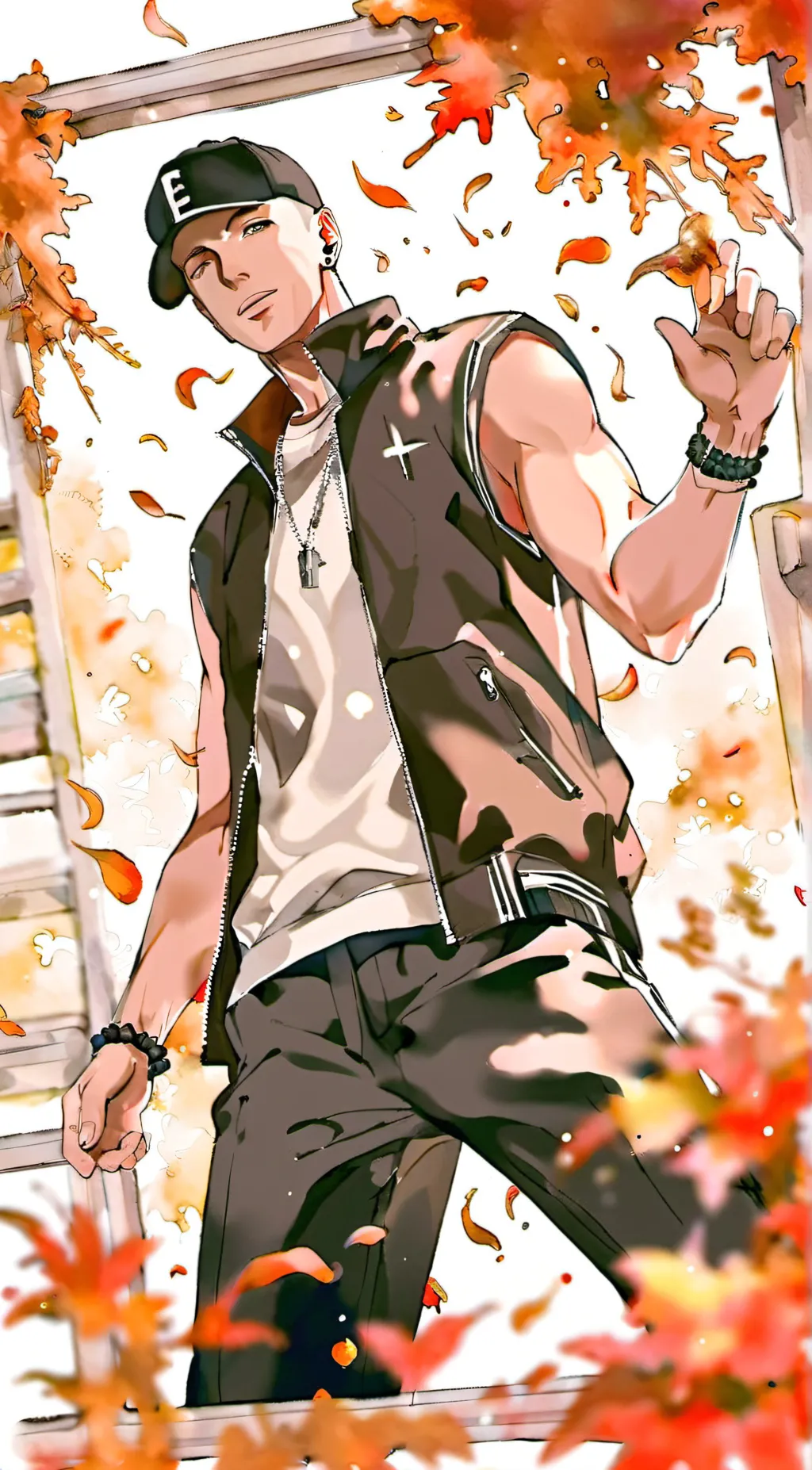 ai character: Eminem background