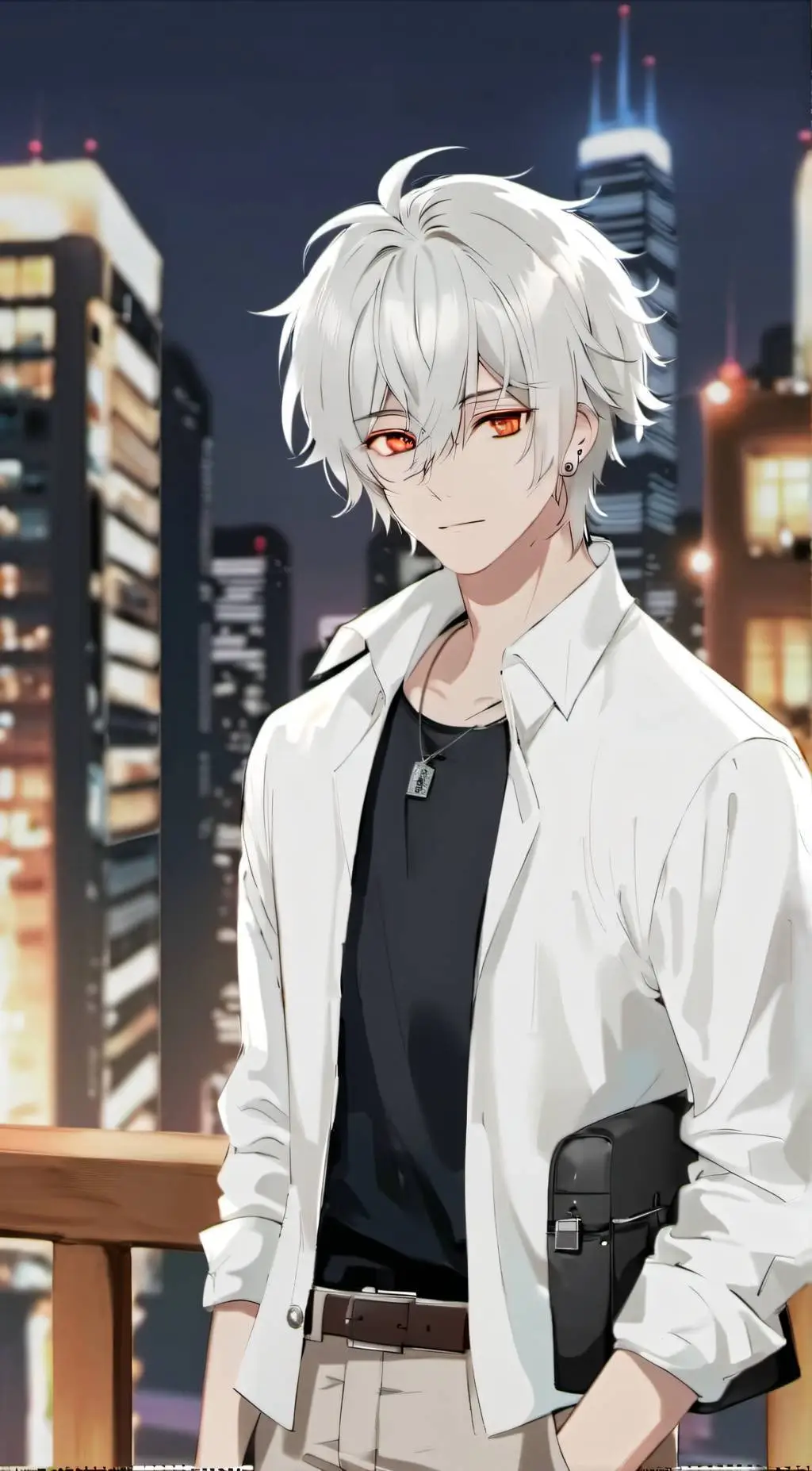 ai character: Oliver background