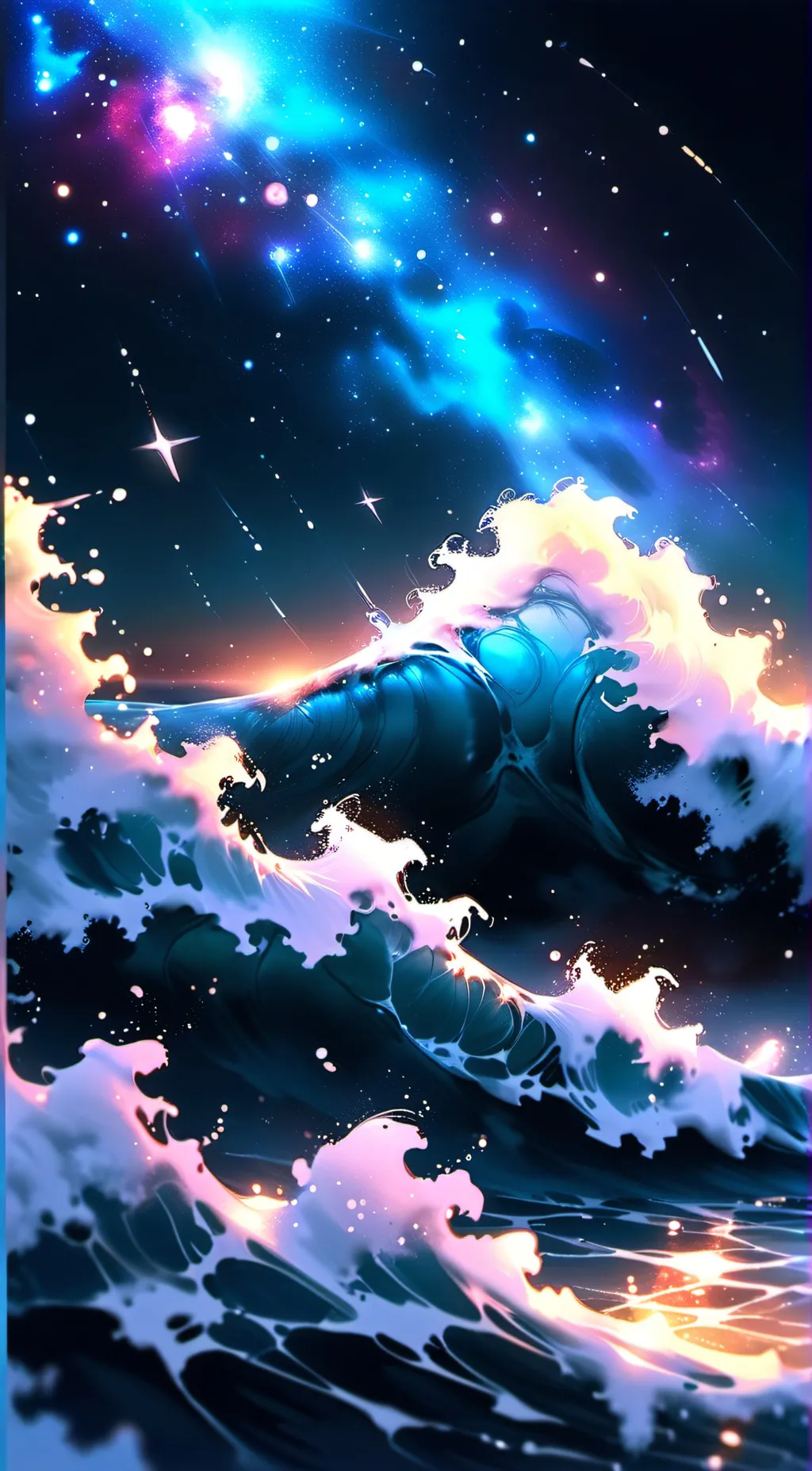 ai character: 💙sonadow♥️ background