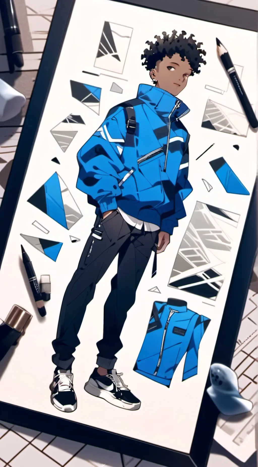 ai character: Eric background