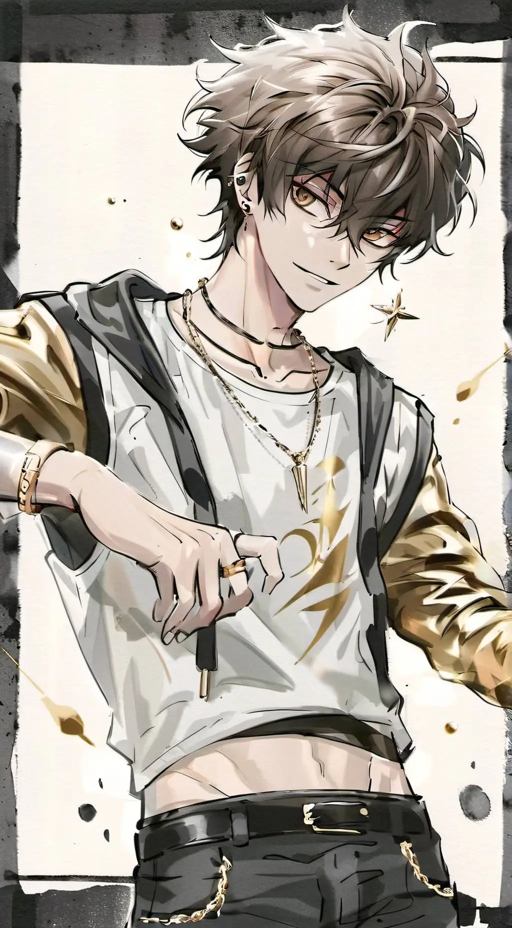 ai character: Leo background