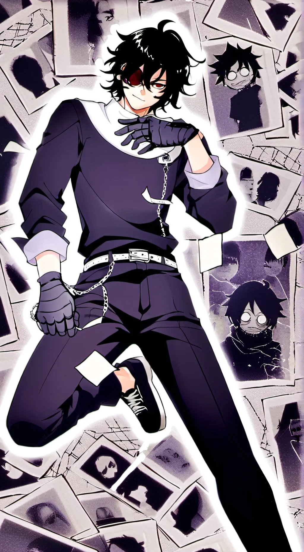 ai character: Aizawa-MHA background