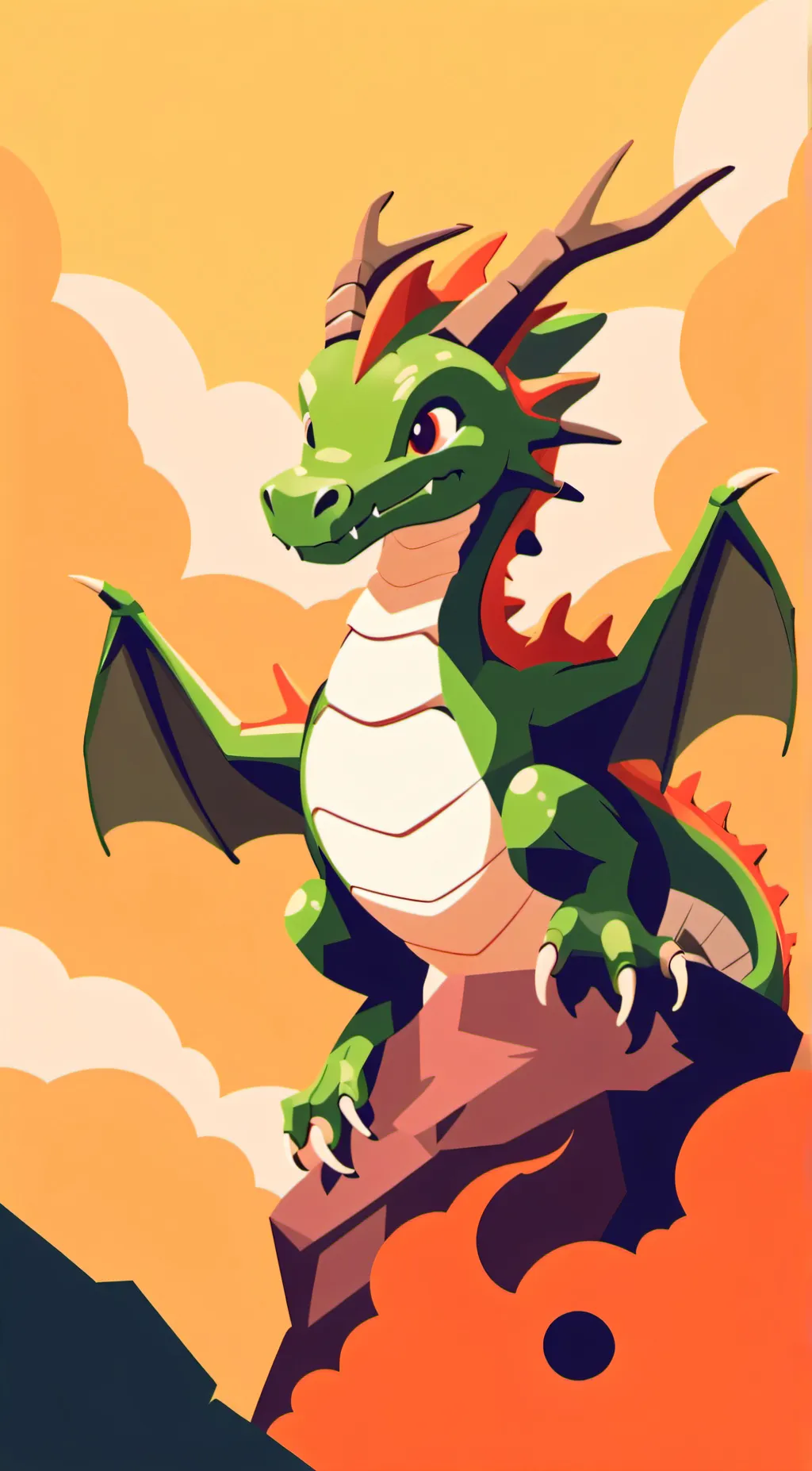 ai character: wings of fire rp background
