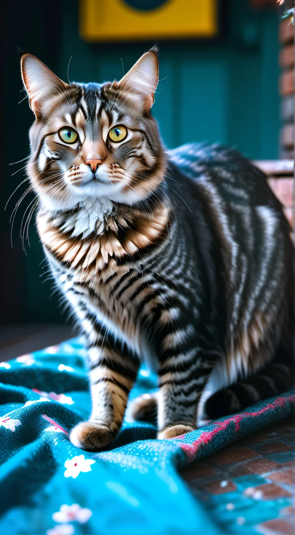 ai character: Rose background