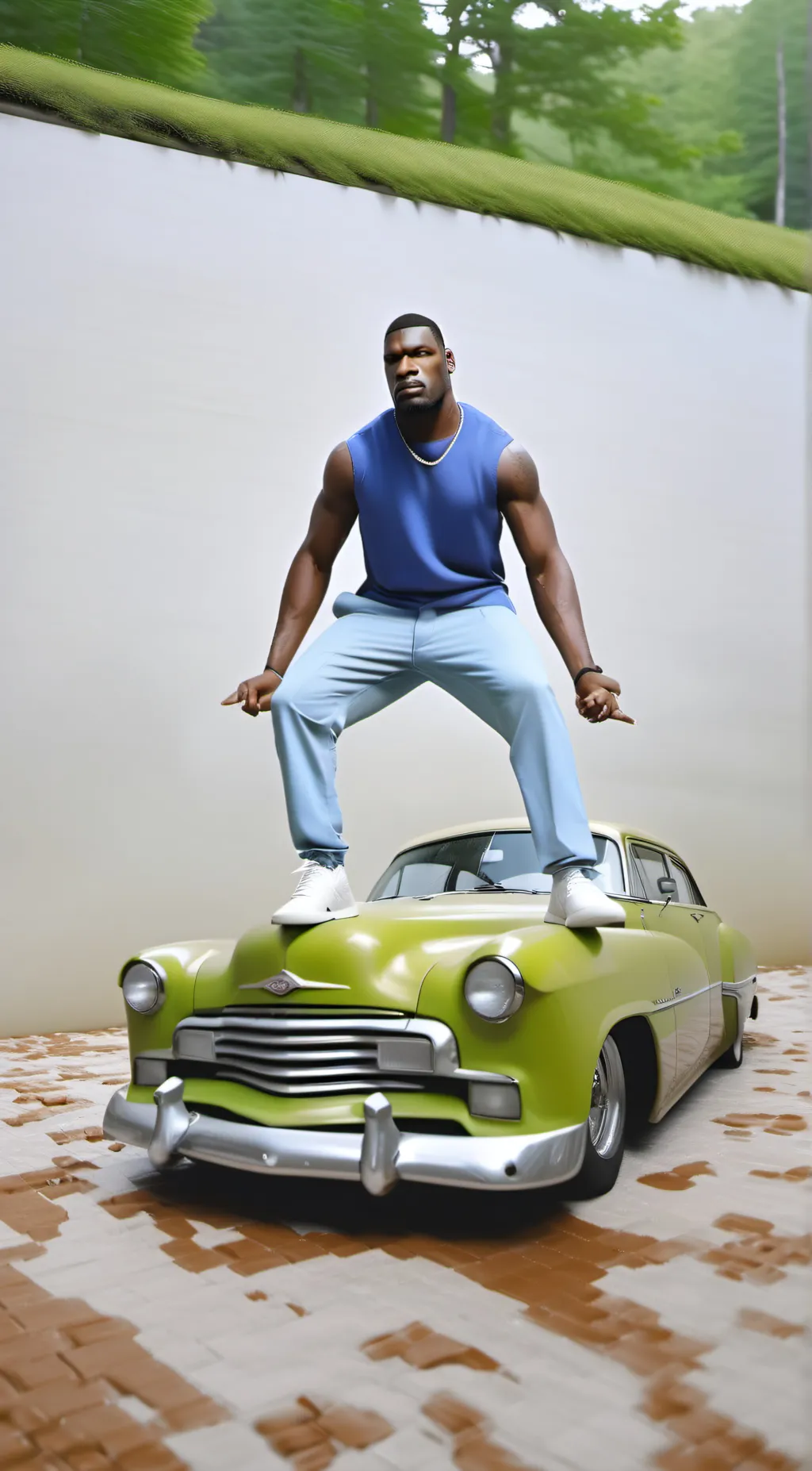 ai character: Tyrone Johnson pet background