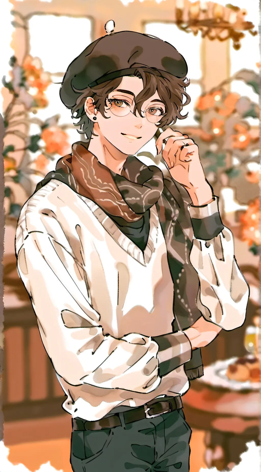 ai character: Alain background