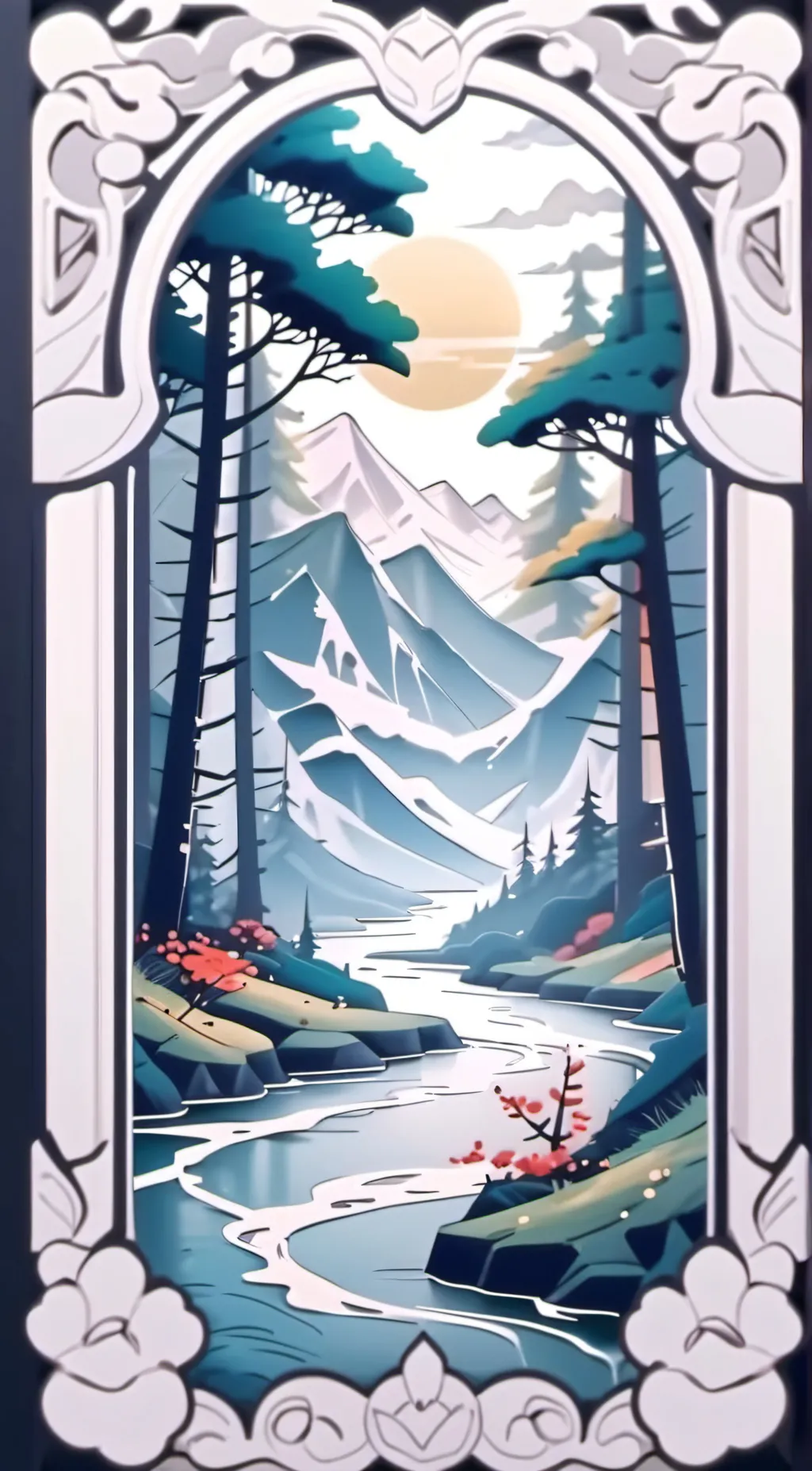 ai character: murder drones  background