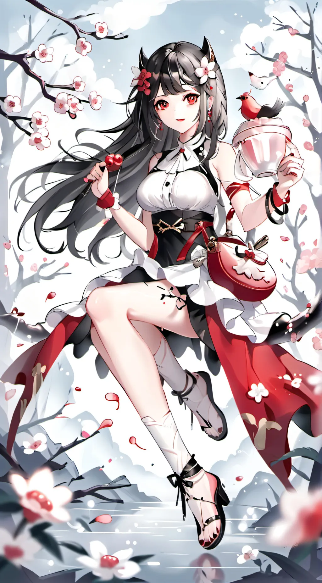 ai character: Anny  background