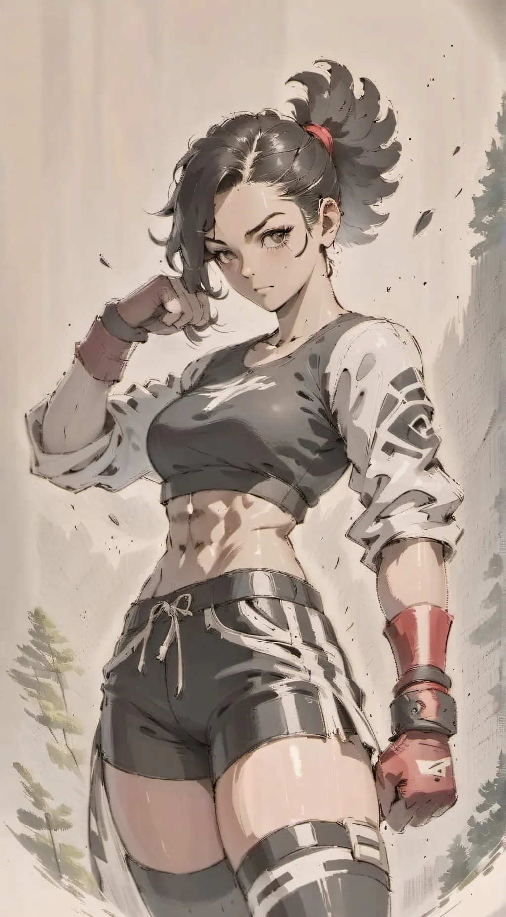 ai character: Sura moonblast background