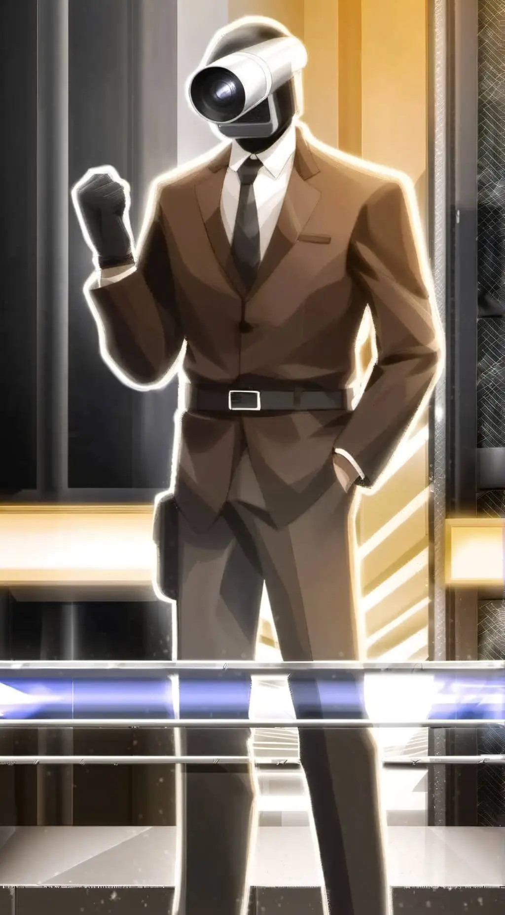 Talkie AI - Chat with brown cameraman